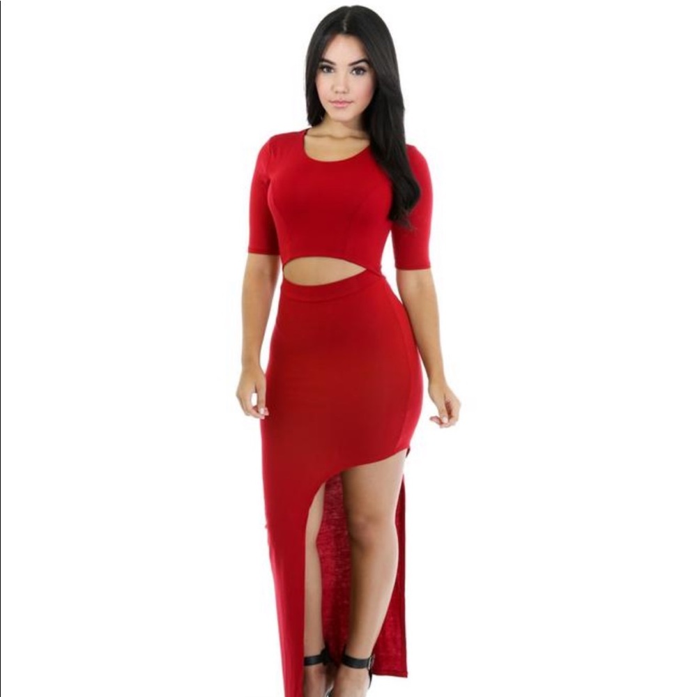 Too Asymmetrical For You Bodycon Dress
